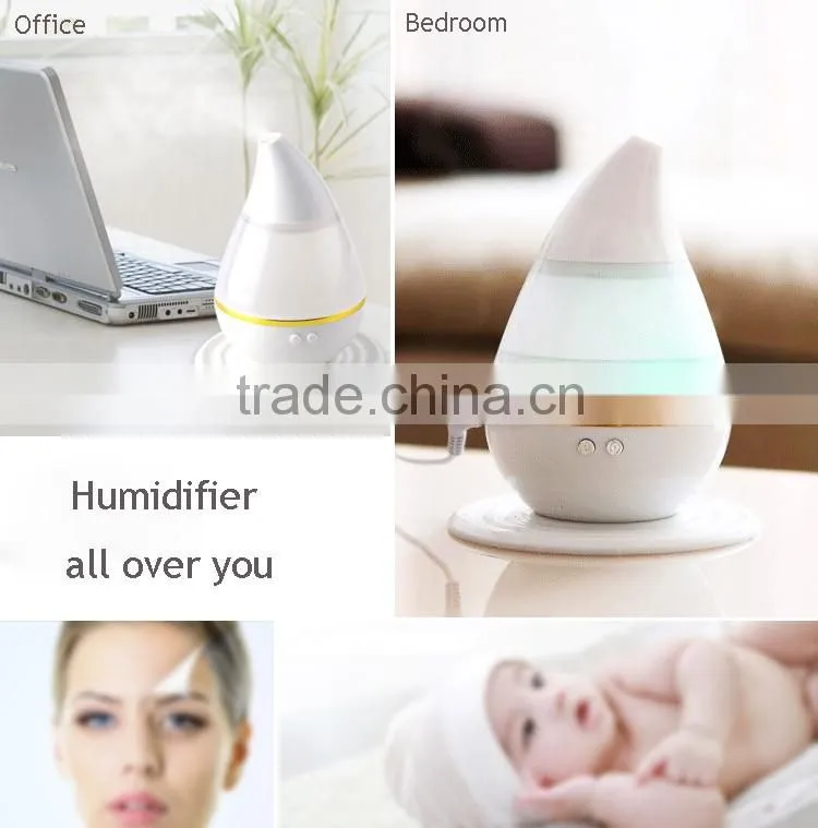 Water drop Colorful gradient light holmes humidifier