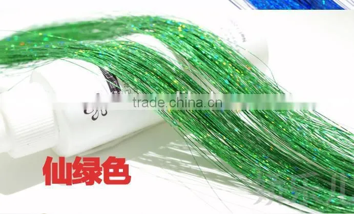 tinsel fabric sparkling hair tinsel christmas tinsel 2014 new hair accessories
