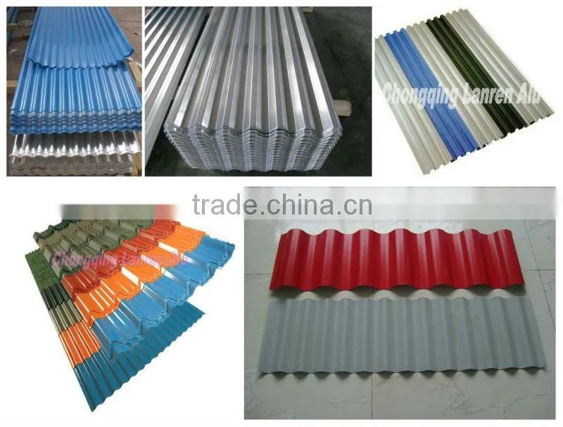 aluminium corrugated roofing sheet
