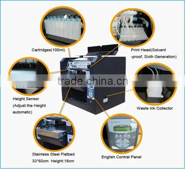 High resolution direct print card printer machine
