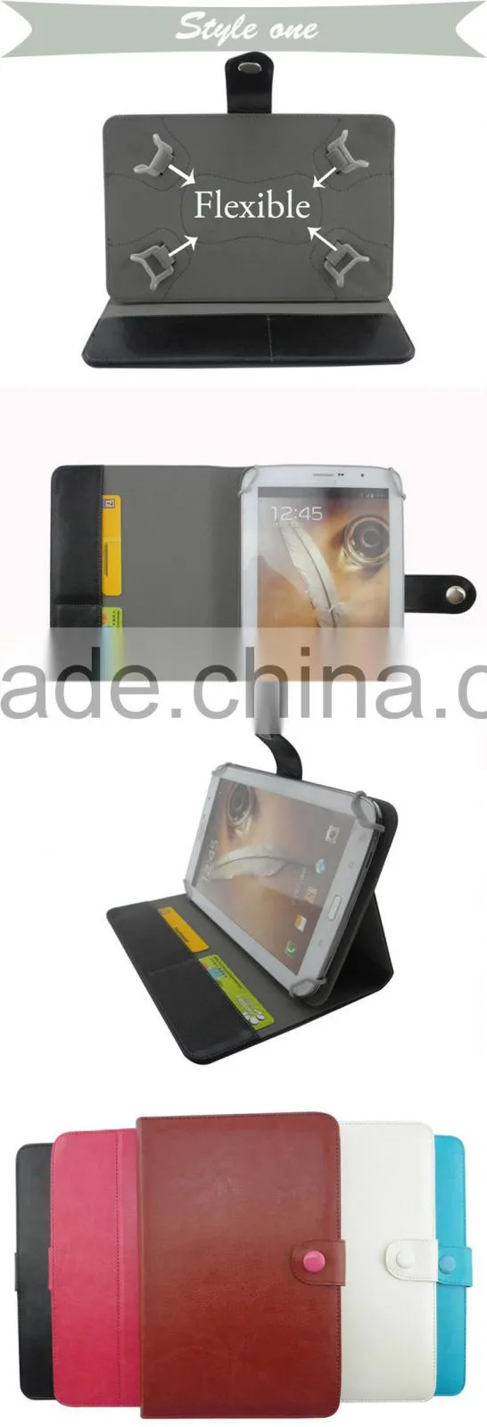 Fexible tablet case for ipad mini multi-purpose accessories for ipad air