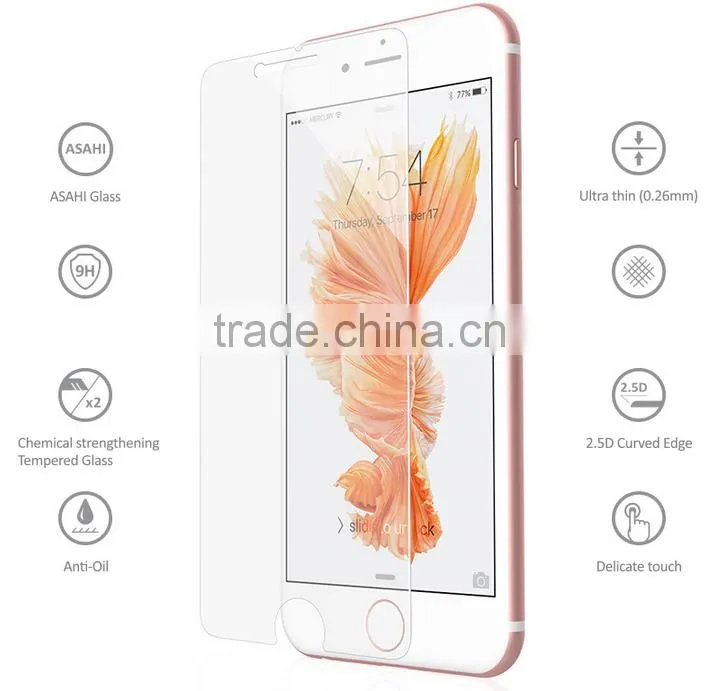 Ultra-thin 0.26mm 9H 2.5D Mercury Goospery Premium Tempered Glass Screen Protector For iphone 6 6s