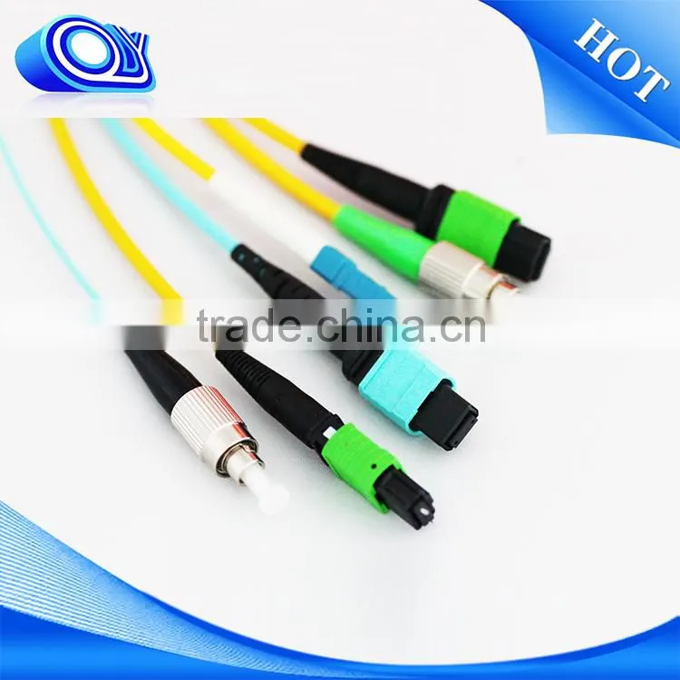 Factory supply sm fiber optical patch cord with multi-connector