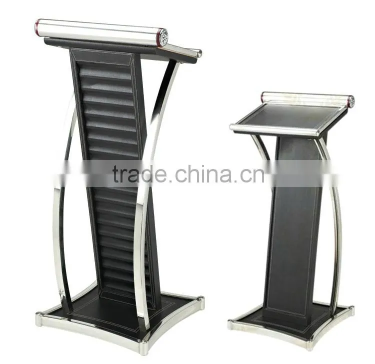 China Supply Wood Lectern Pulpit /Hotel Meeting Room Rostrum