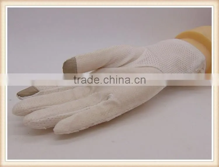 Ladies Evening Party Dress White Lace Gloves For Summer Dress