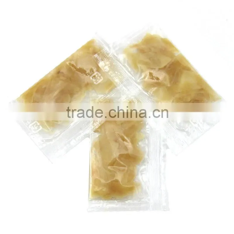 vertical food sushi ginger slice bag packing machine