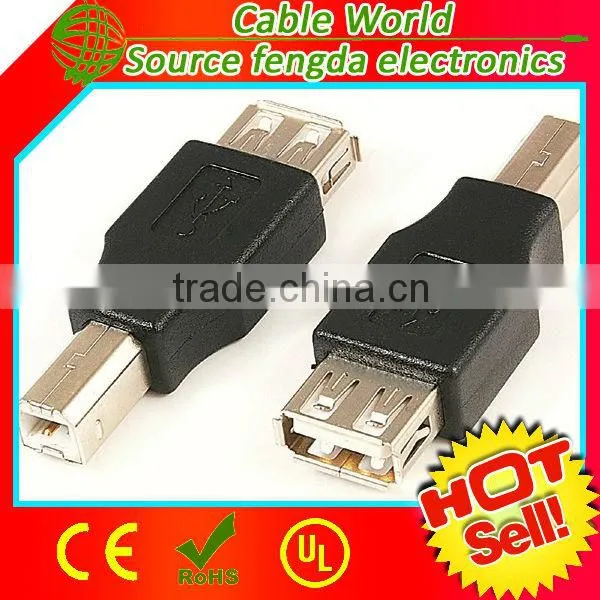 USB 2.0 type A to type B adapter male to female converter