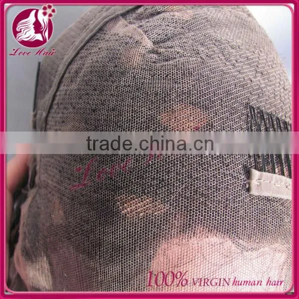 Qingdao supplier wholesale brazilian full lace wig brazilian human hair wig