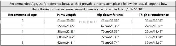 Hot Girls Boys Pattern Pants Kids Trousers Slacks Bottoms Clothes