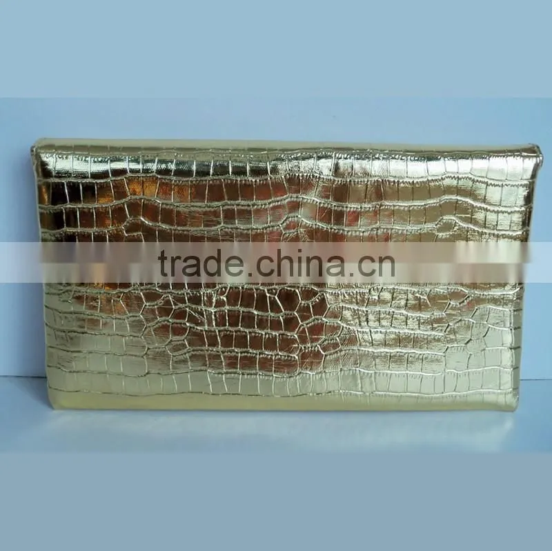Croc pattern PU envelope bag