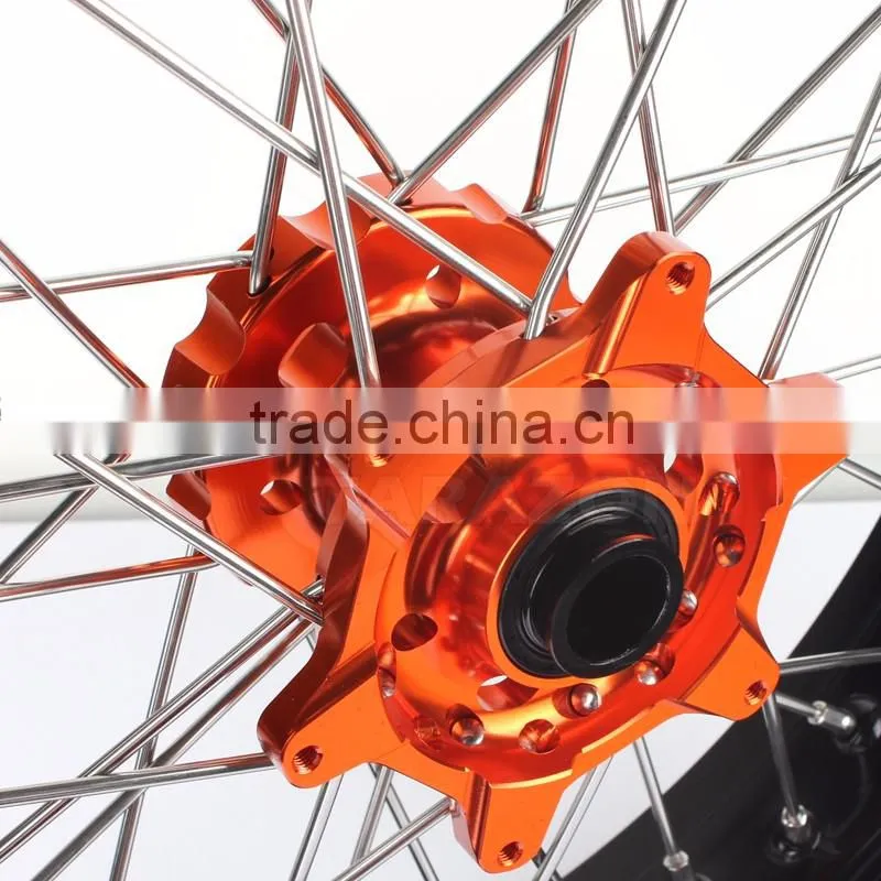 Forged Motorcycle Spoke Wheels Parts for ktm supermoto