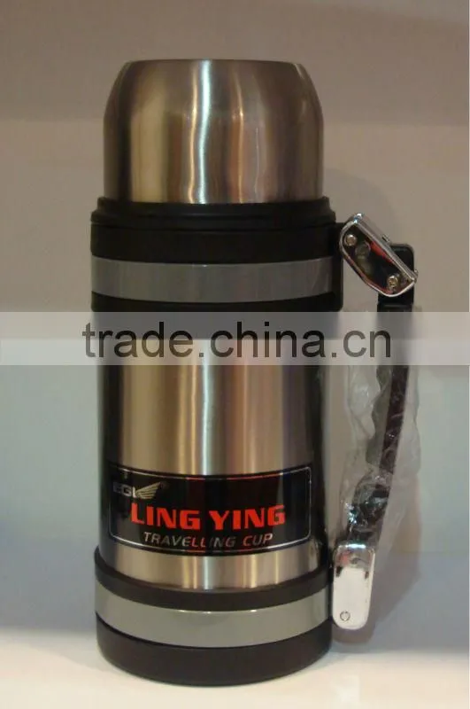 1.8l stainless vacuum falsk travel flask keep hot in 24 hours