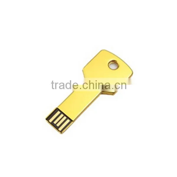 Key ring pen drive 16GB 32GB skeleton key shaped usb drive