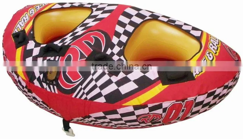 Inflatable snow sled