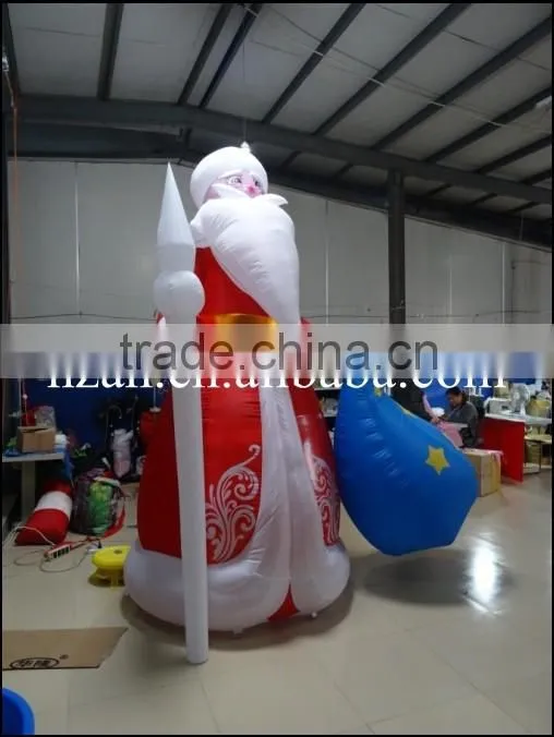 Wholesale Christmas Santa Inflatable Santa Claus for Decoration