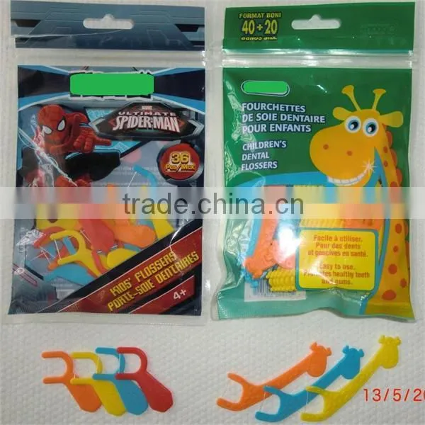 high quality dental floss toothpicks, disposable, but can be reusable over 10day, China supplier