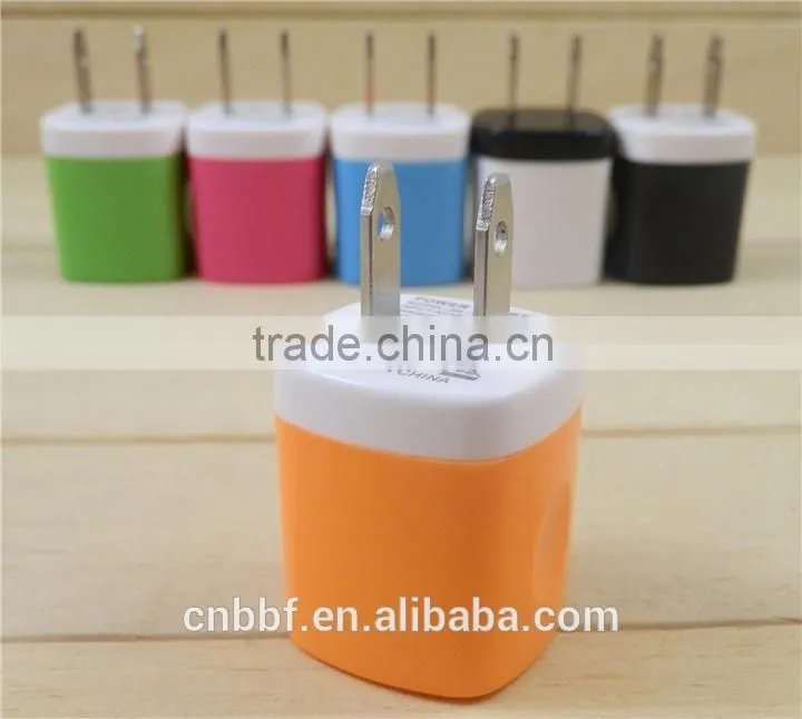 Wholesale usb home wall charger for iphone , home adapter for samsung
