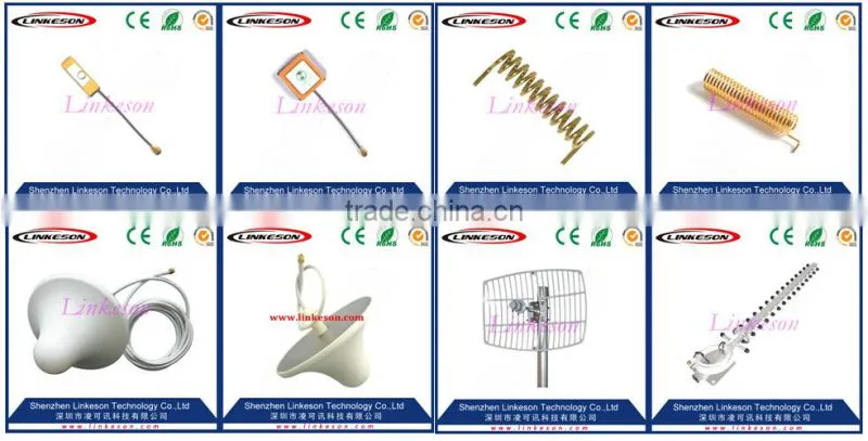 GSM 3dbi wireless antenna with RG174 cable antenna