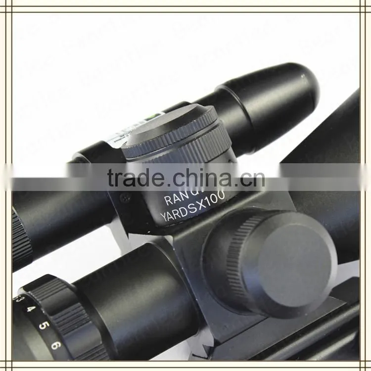 2.5-10X40 high quality invisible laser, boiler water level sight glass with adjustable green laser hunting laser sight