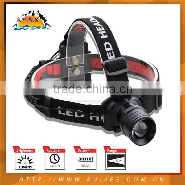 2015 Top Brand In China High Power Zoom Headlamp