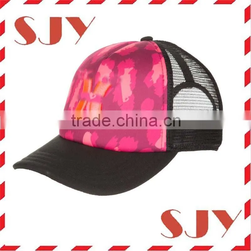 custom design comfortable material fashion sports kids spring hats