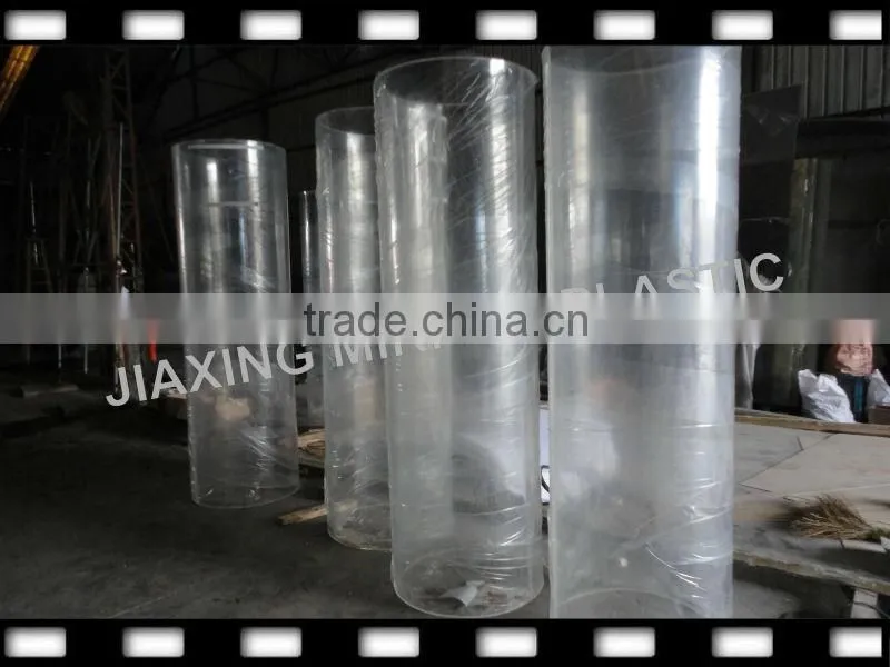 acrylic cylindrical fish tank