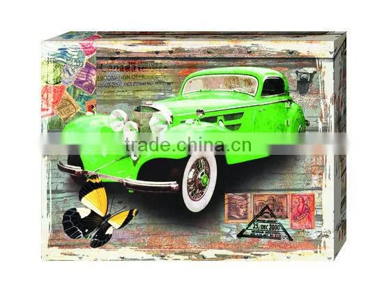 Fashion car canvas printing services