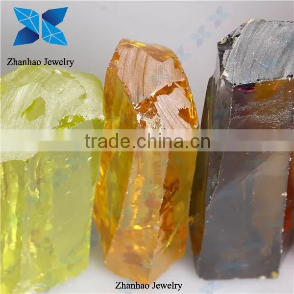 Fashion star zircon hoop earring for gemstone making