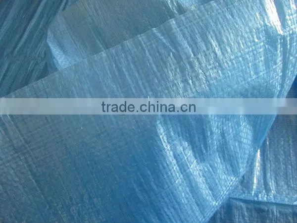 hdpe film with grommets spaced 3feet and ropes in all hems