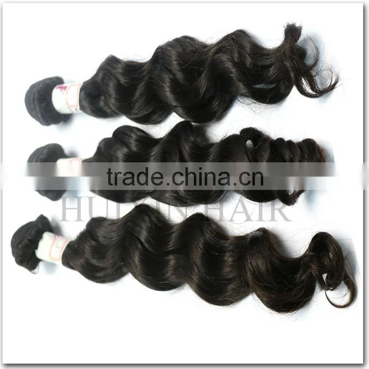 5A 100% Brazilian Virgin Human Hair 12"-34" natural Wave Natural color in stocking can be dyed to any colors