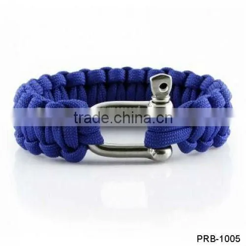2 color Paracute bracelet weaves style PRB-1011