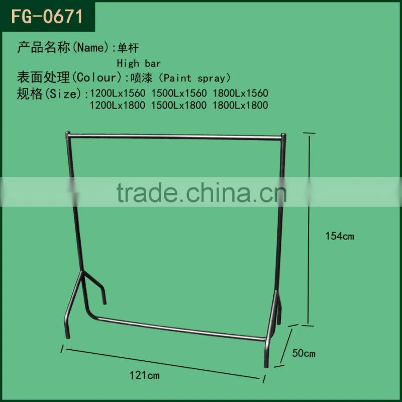 Clothing store display racks/ shelves/ clothing display shelf