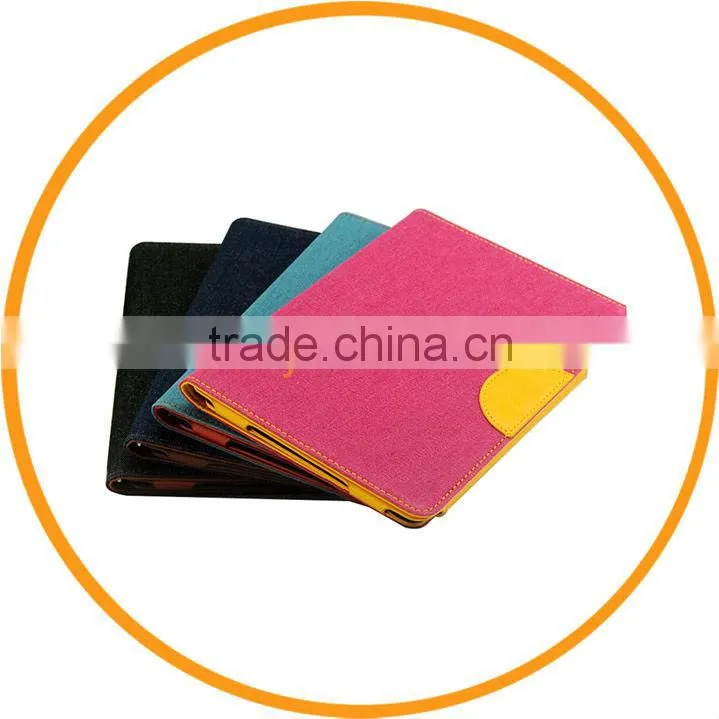 Fashion Jeans Style for iPad Mini Leather Smart Case from Dailyetech