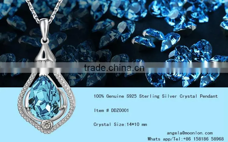 New Arrival European style fashion crystal pendant jewelry