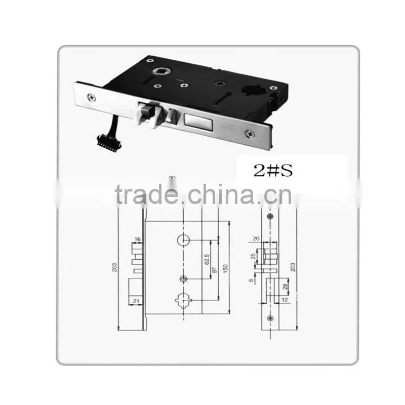 Hotel smart intelligent electronic card lock