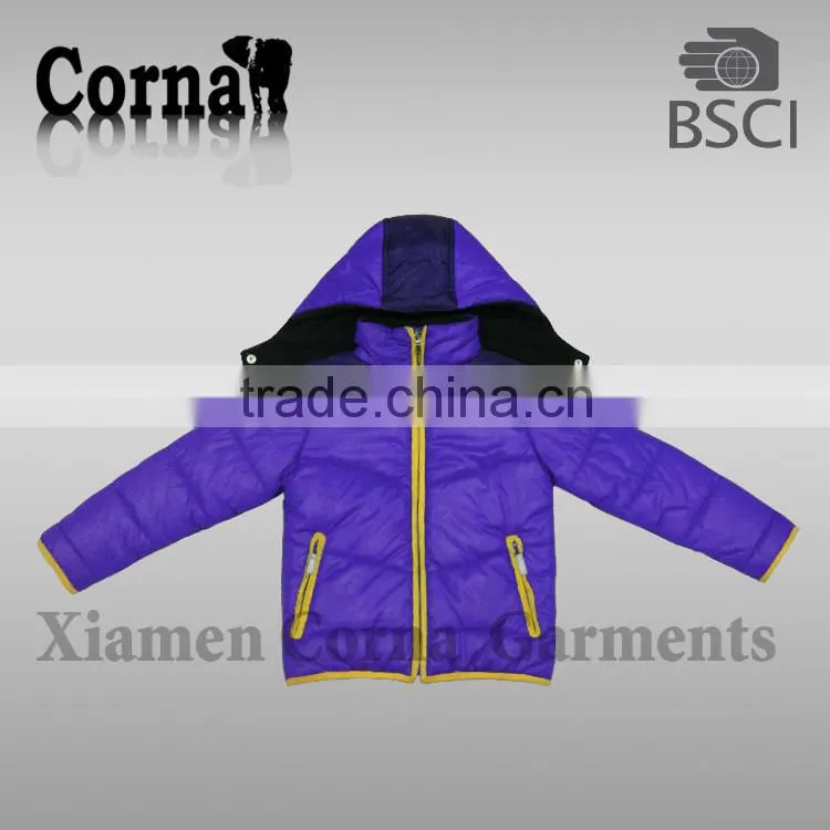 custom children casual jacket&OEM kid padded down jacket