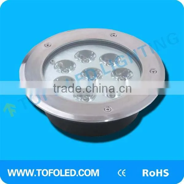 round type outdoor 3w led buried light