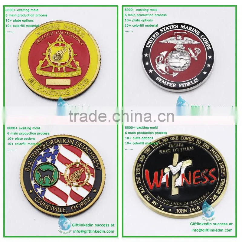 Custom bronze coin/China brass coin manufacturers