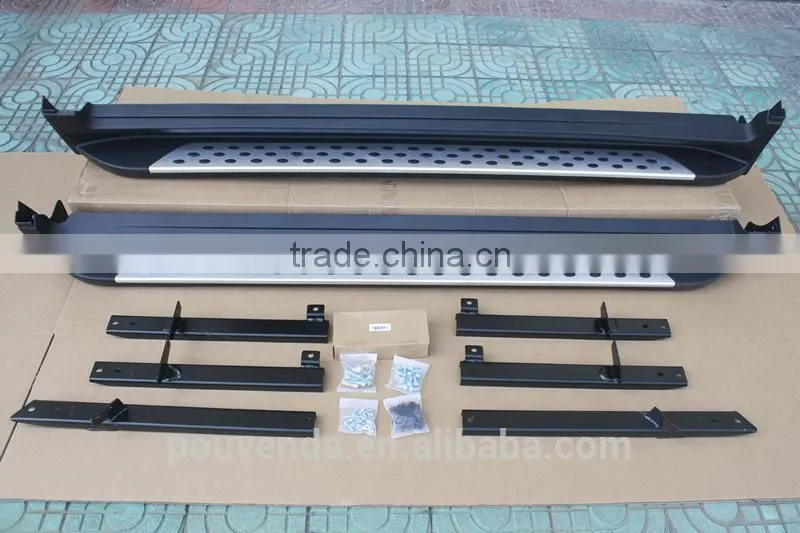 High Quality Aluminium Alloy Running Board for 2014+ X-TRAIL (BMW Style) Auto Accessories From Pouvenda