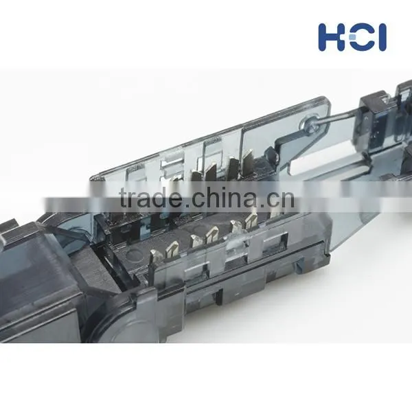 Taiwan Supplier Direct Attach Toolless Adjustable RJ45 UTP Modular Plug for Cat 6A Cable