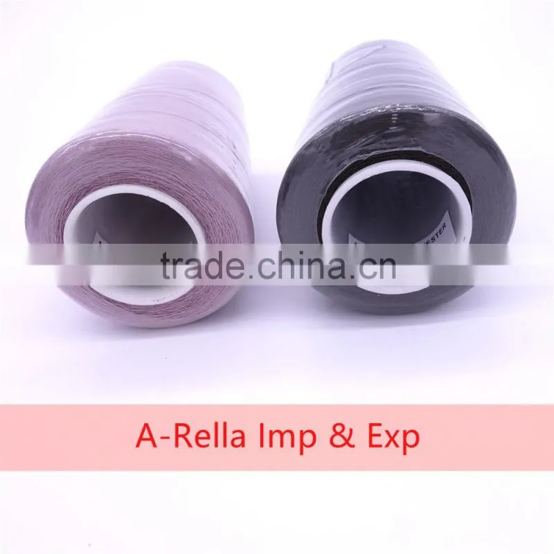 polyester sewing thread 3000y/cone dyed 40s/2