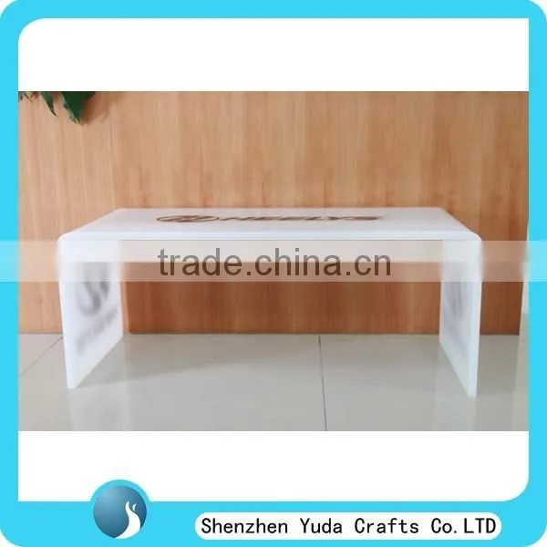 Modern Plexiglass End Table Set Accent Tables Black Acrylic Nesting Table