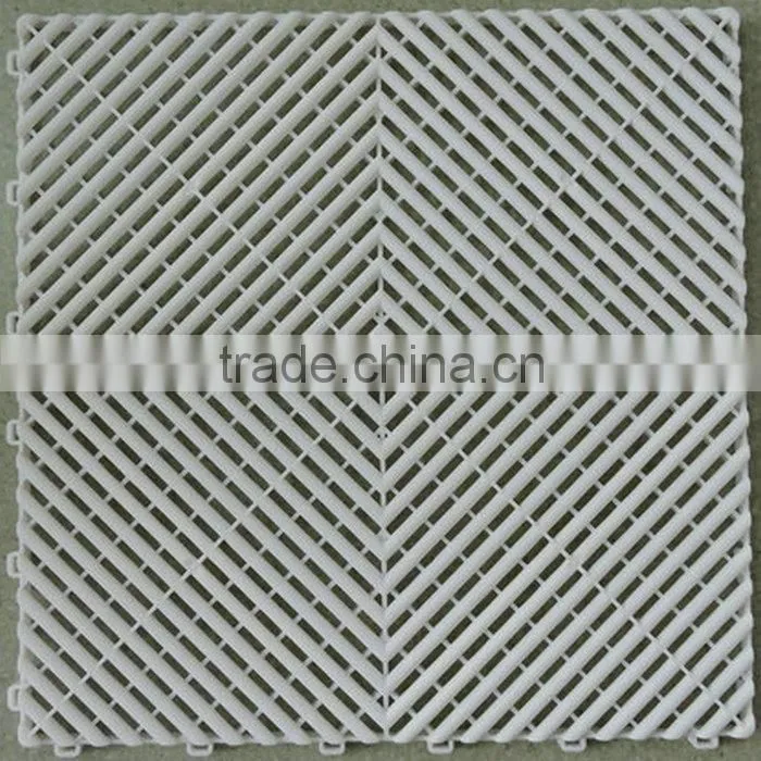 High quality PP interlocking garage flooring