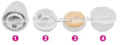 Promotional Strong Recommended Cute Egg Shape Electric Powder Puff Vibrating Powder Puff