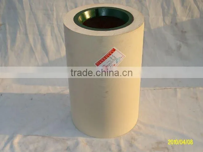 14'' white NBR rubber sheller roller for husking rice