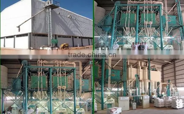 Full automatic wheat corn maize flour mill milling machines