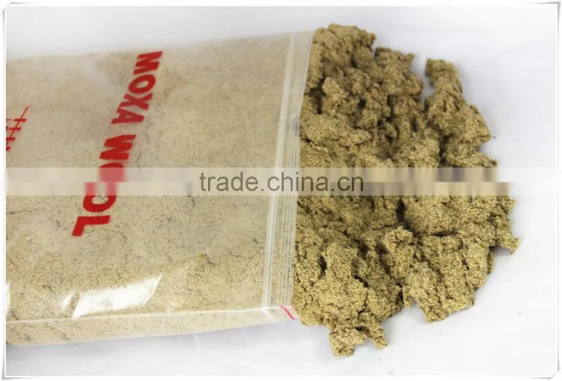 moxa used for acupuncture