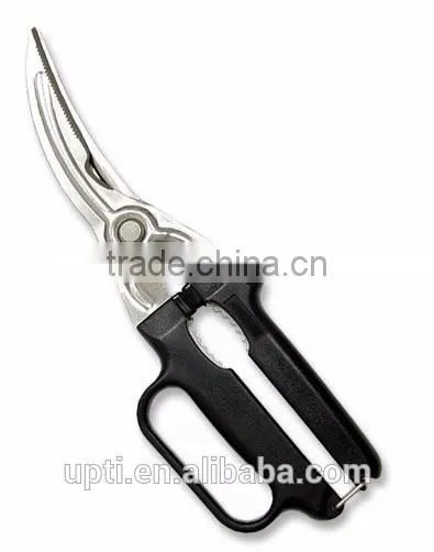 Taiwan Made High Quality 9" Universal Kitchen Scissors Soft Handle Kitchen Scissors