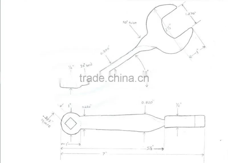OEM cast iron connecting rod forged steel cast forged iron car parts
