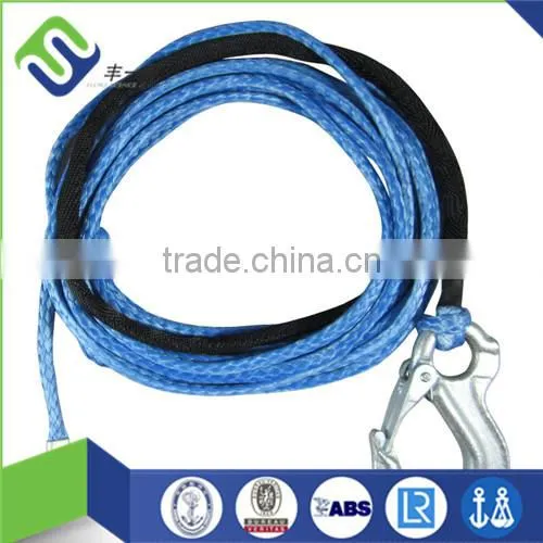 10-Ton winch rope / synthetic winch rope for winch